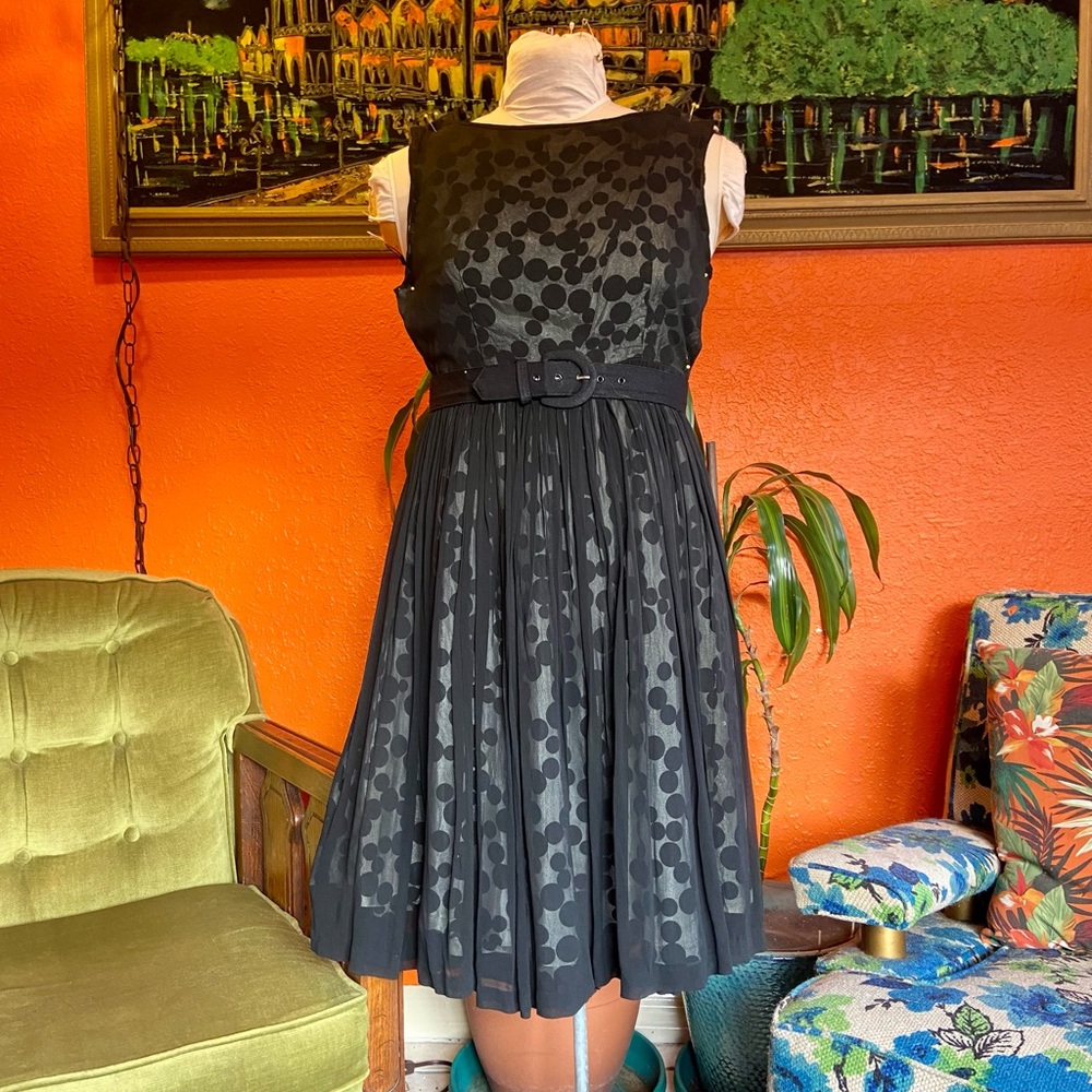 Marvelous Mrs. Maisel silk chiffon swing dress